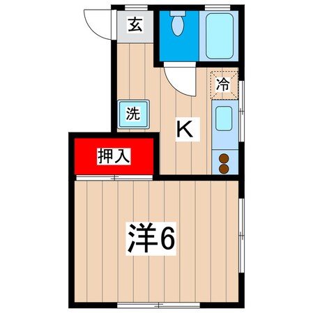 サンハイツ（旧スワハイツ）の物件間取画像